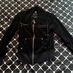 Michael Kors Black Zip-Up Jacket